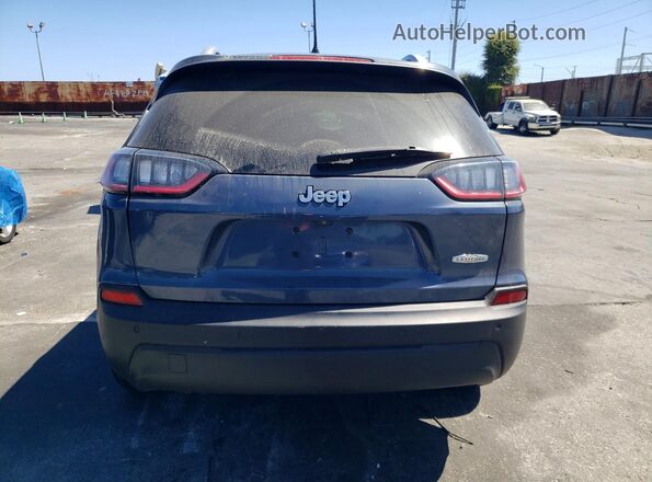 1C4PJLCB4LD542256 2020 JEEP CHEROKEE Blue Rear view