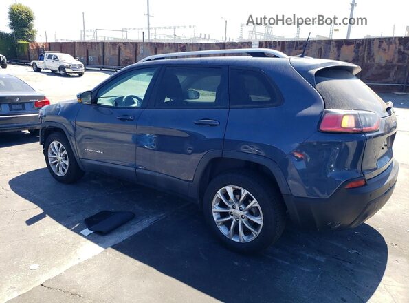1C4PJLCB4LD542256 2020 JEEP CHEROKEE Blue Rear left