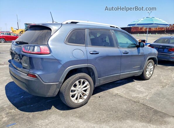 1C4PJLCB4LD542256 2020 JEEP CHEROKEE Blue Rear right