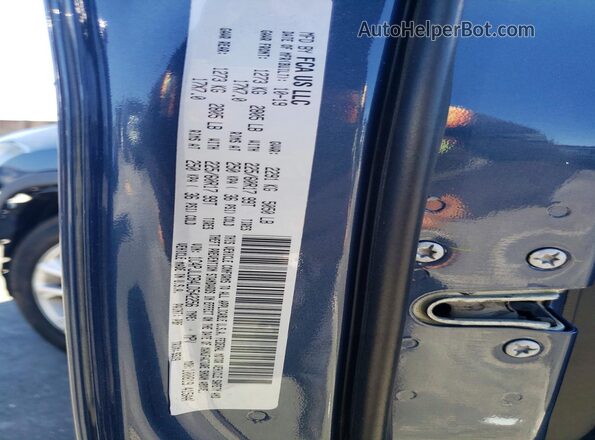 1C4PJLCB4LD542256 2020 JEEP CHEROKEE Blue Engine compartment view