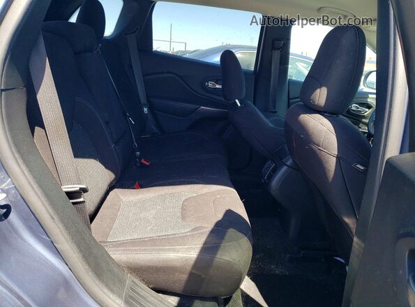 1C4PJLCB4LD542256 2020 JEEP CHEROKEE Blue Rear seats view