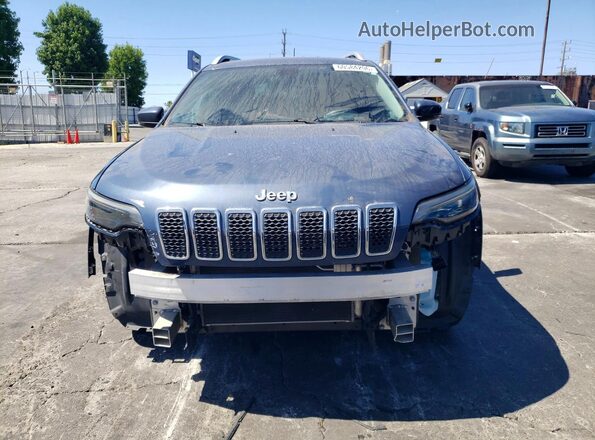 1C4PJLCB4LD542256 2020 JEEP CHEROKEE Blue Front view