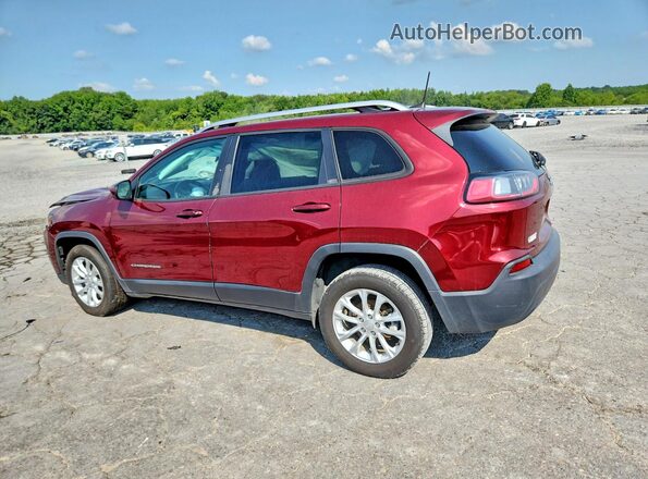 1C4PJLCB4LD595801 2020 JEEP CHEROKEE Burgundy Задня ліва чверть