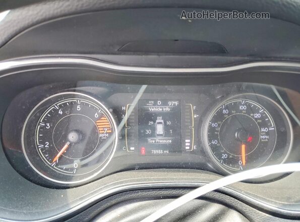 1C4PJLCB4LD595801 2020 JEEP CHEROKEE Burgundy Вид щитка приладів