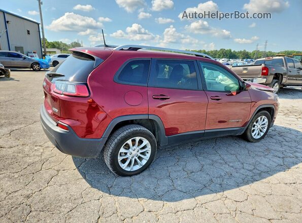 1C4PJLCB4LD595801 2020 JEEP CHEROKEE Burgundy Задня права чверть