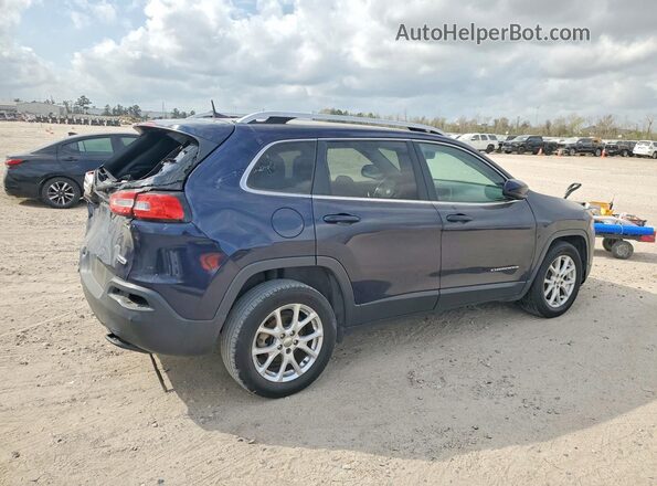 1C4PJLCB5GW302479 2016 JEEP CHEROKEE Синий Задняя правая четверть