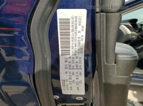 1C4PJLCB5GW302479 2016 JEEP CHEROKEE Синий Вид наклейки с VIN-кодом