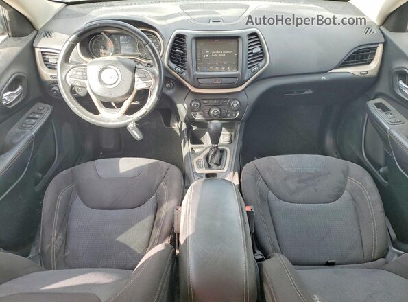 1C4PJLCB5GW302479 2016 JEEP CHEROKEE Синий Вид панели приборов