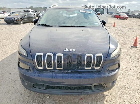 1C4PJLCB5GW302479 2016 JEEP CHEROKEE Синий Вид спереди
