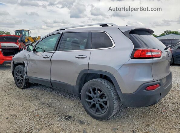 1C4PJLCB5JD533885 2018 JEEP CHEROKEE Серебряный Задняя левая четверть