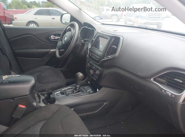 1C4PJLCB5KD266605 2019 JEEP CHEROKEE Gray Вид салону спереду