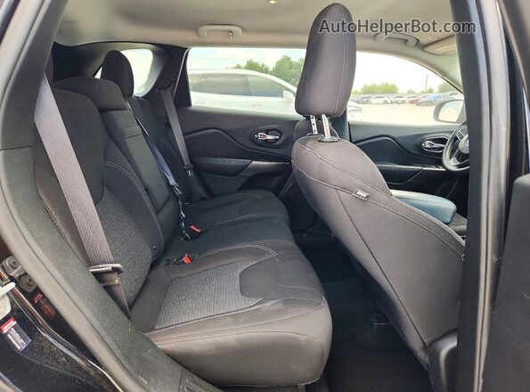 1C4PJLCB5KD307508 2019 JEEP CHEROKEE Black Вид задніх сидінь