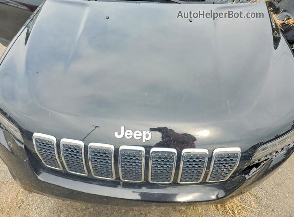1C4PJLCB5KD370592 2019 JEEP CHEROKEE Black Շարժիչի բաժամունքի տեսք