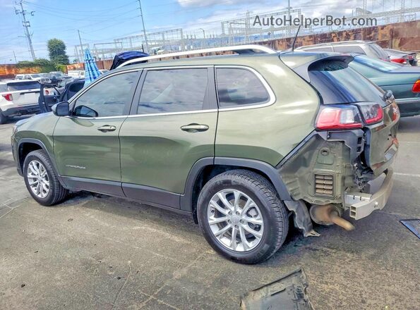 1C4PJLCB5KD370916 2019 JEEP CHEROKEE Green უკანა მარცხენა