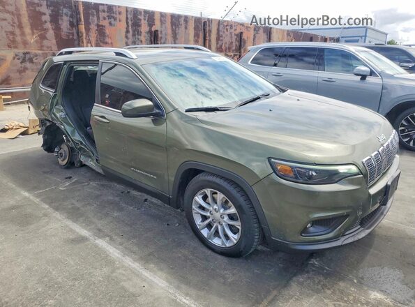 1C4PJLCB5KD370916 2019 JEEP CHEROKEE Green წინა მარჯვენა