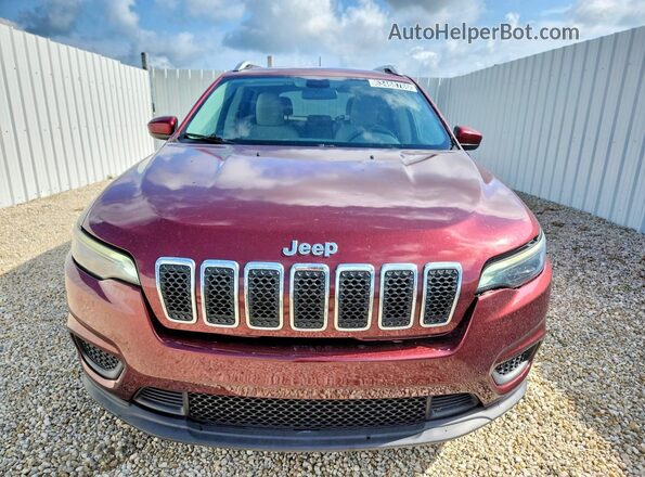1C4PJLCB5LD653222 2020 JEEP CHEROKEE Red Widok z przodu