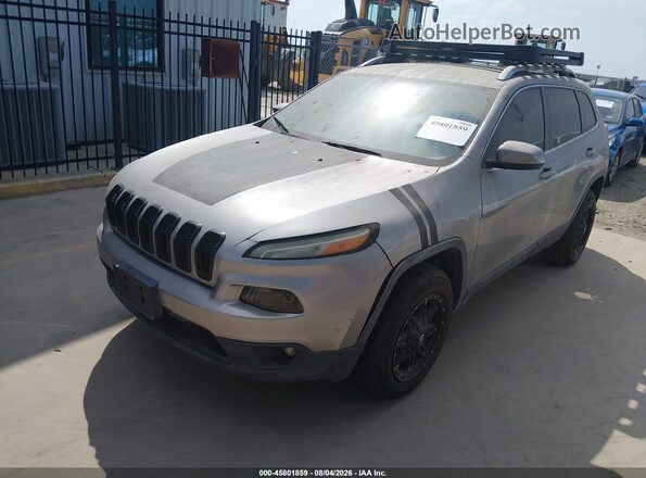 1C4PJLCB6GW177623 2016 JEEP CHEROKEE Gray Vista tres cuartos delantera izquierda