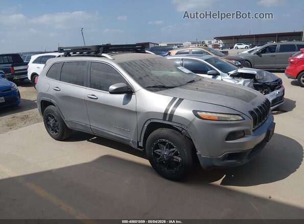 1C4PJLCB6GW177623 2016 JEEP CHEROKEE Gray Vista interior trasera