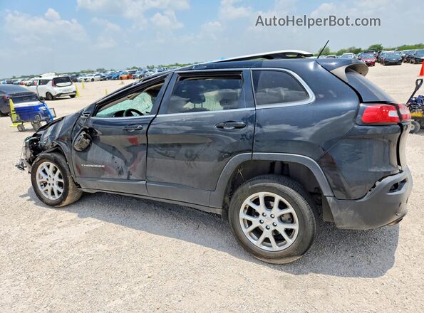 1C4PJLCB6JD558956 2018 JEEP CHEROKEE Black Rear left