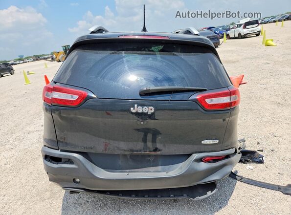 1C4PJLCB6JD558956 2018 JEEP CHEROKEE Black Rear view