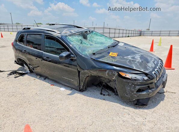 1C4PJLCB6JD558956 2018 JEEP CHEROKEE Black Front right