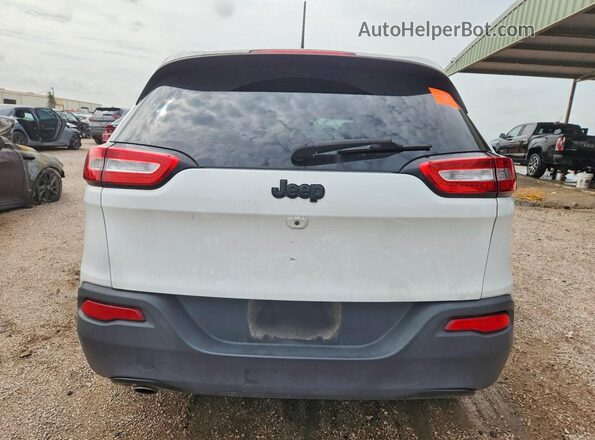 1C4PJLCB6JD577233 2018 JEEP CHEROKEE White Հետևի տեսք