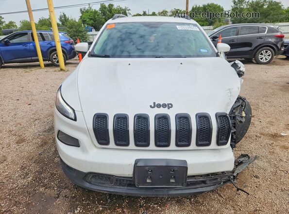 1C4PJLCB6JD577233 2018 JEEP CHEROKEE White Դիմացի տեսք