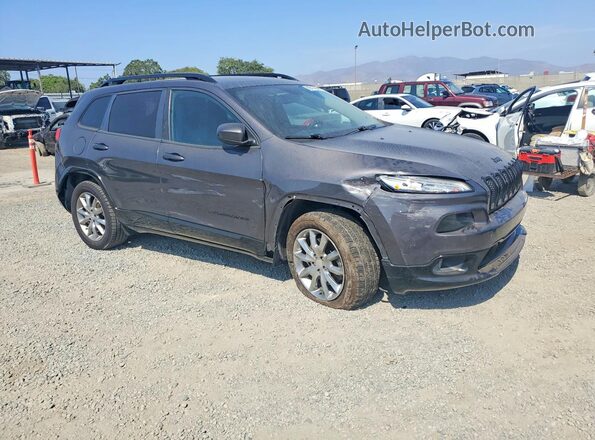 1C4PJLCB6JD612658 2018 JEEP CHEROKEE Gray Առջևի աջ