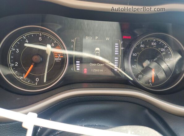 1C4PJLCB6JD612658 2018 JEEP CHEROKEE Gray Սարքավորումների վահանակի տեսք