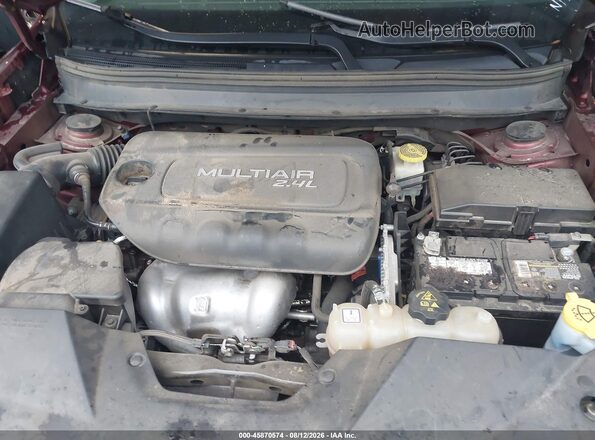 1C4PJLCB6KD222113 2019 JEEP CHEROKEE Burgundy Rear view