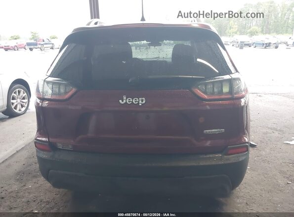 1C4PJLCB6KD222113 2019 JEEP CHEROKEE Burgundy 