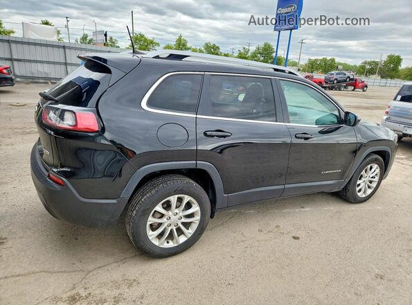 1C4PJLCB6KD454291 2019 JEEP CHEROKEE Black Trasero derecho
