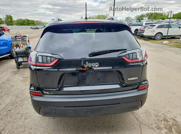 1C4PJLCB6KD454291 2019 JEEP CHEROKEE Black Vista trasera