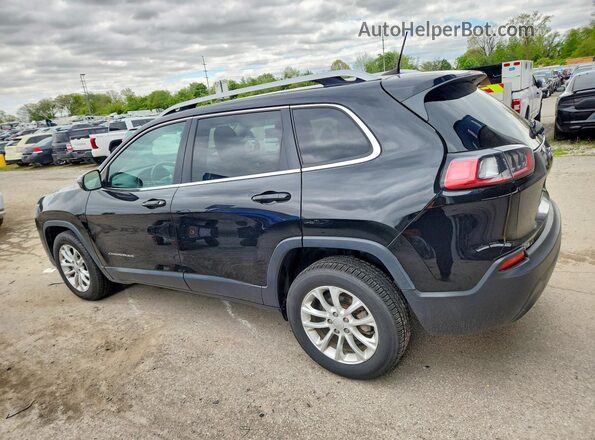1C4PJLCB6KD454291 2019 JEEP CHEROKEE Black Trasero izquierdo
