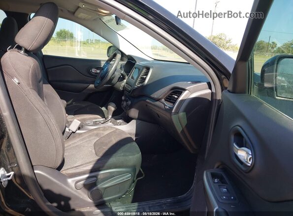 1C4PJLCB6KD479417 2019 JEEP CHEROKEE Черный Вид салона спереди