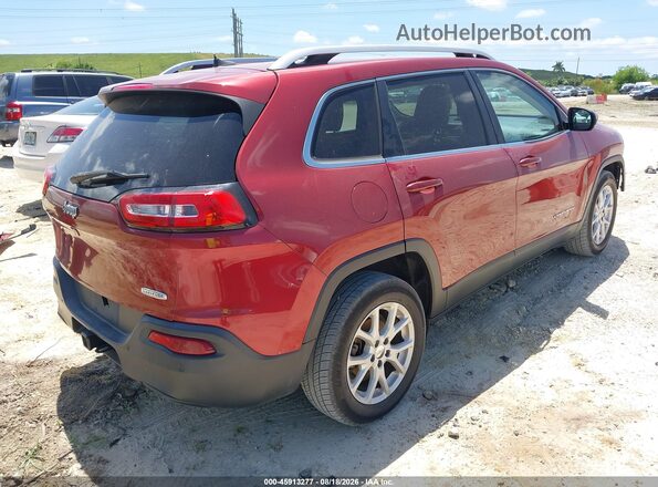 1C4PJLCB7GW281568 2016 JEEP CHEROKEE Red Задня права чверть