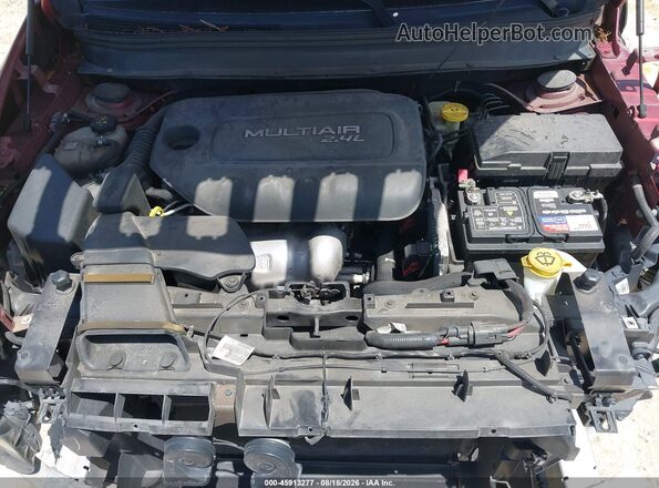1C4PJLCB7GW281568 2016 JEEP CHEROKEE Red Вид ззаду