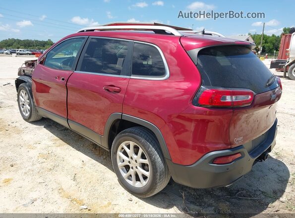 1C4PJLCB7GW281568 2016 JEEP CHEROKEE Red Задня ліва чверть