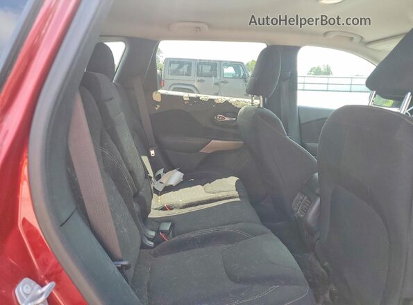 1C4PJLCB7HW640662 2017 JEEP CHEROKEE Burgundy Սալոնի հետևի տեսք