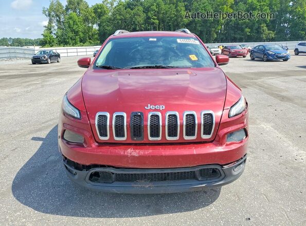 1C4PJLCB7HW640662 2017 JEEP CHEROKEE Burgundy Դիմացի տեսք