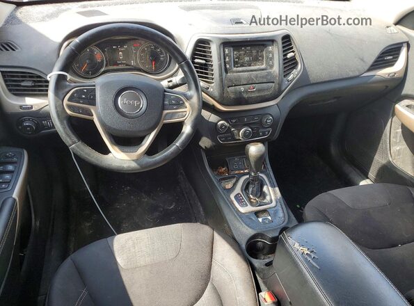 1C4PJLCB7HW640662 2017 JEEP CHEROKEE Burgundy Առջևի վահանակի տեսք