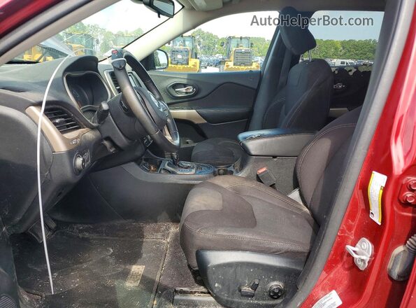1C4PJLCB7HW640662 2017 JEEP CHEROKEE Burgundy Սալոնի դիմացի տեսք