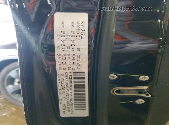 1C4PJLCB7JD557458 2018 JEEP CHEROKEE Black Vista de la etiqueta del VIN