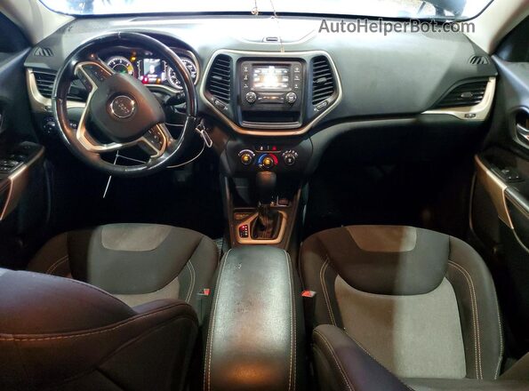1C4PJLCB7JD557458 2018 JEEP CHEROKEE Black Vista del salpicadero