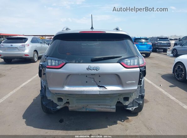 1C4PJLCB7KD108735 2019 JEEP CHEROKEE Silver წინა ხედი