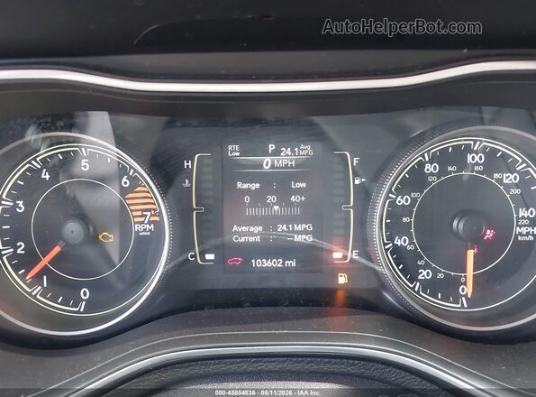 1C4PJLCB7KD108735 2019 JEEP CHEROKEE Silver უკანა სავარძლების ხედი