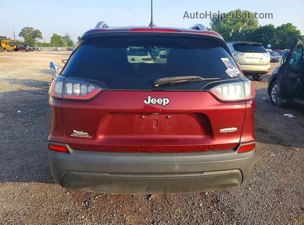 1C4PJLCB7KD145235 2019 JEEP CHEROKEE Maroon Vista trasera