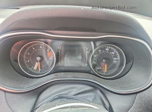 1C4PJLCB7KD145381 2019 JEEP CHEROKEE Темно-бордовый Вид щитка приборов