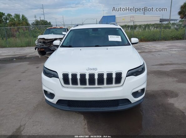 1C4PJLCB7KD172337 2019 JEEP CHEROKEE White Widok zestawu wskaźników