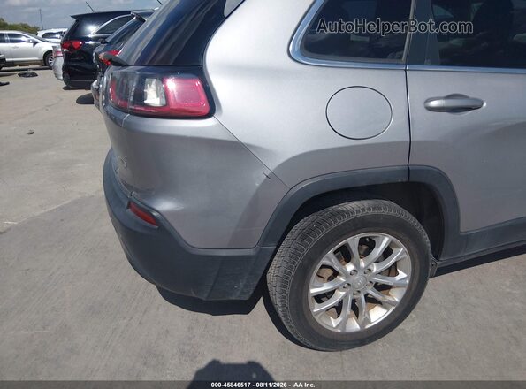 1C4PJLCB7KD203487 2019 JEEP CHEROKEE Gray Вид задньої частини салону